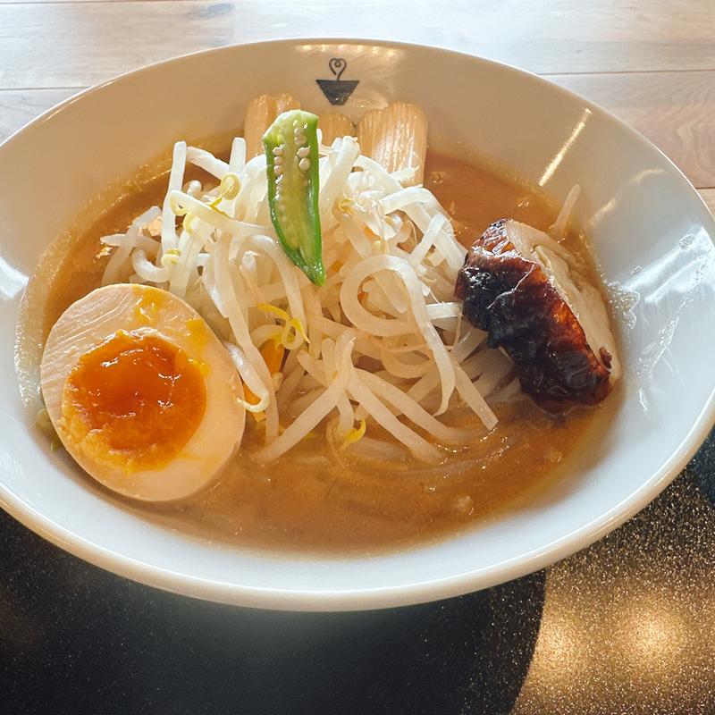 ラージル研ぎ味噌スープ(ミソラドラーメンラボ 簗瀬店)