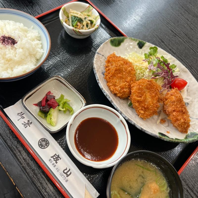 日替わりランチ ヒレカツ(お食事処　成山 （ナルヤマ）)