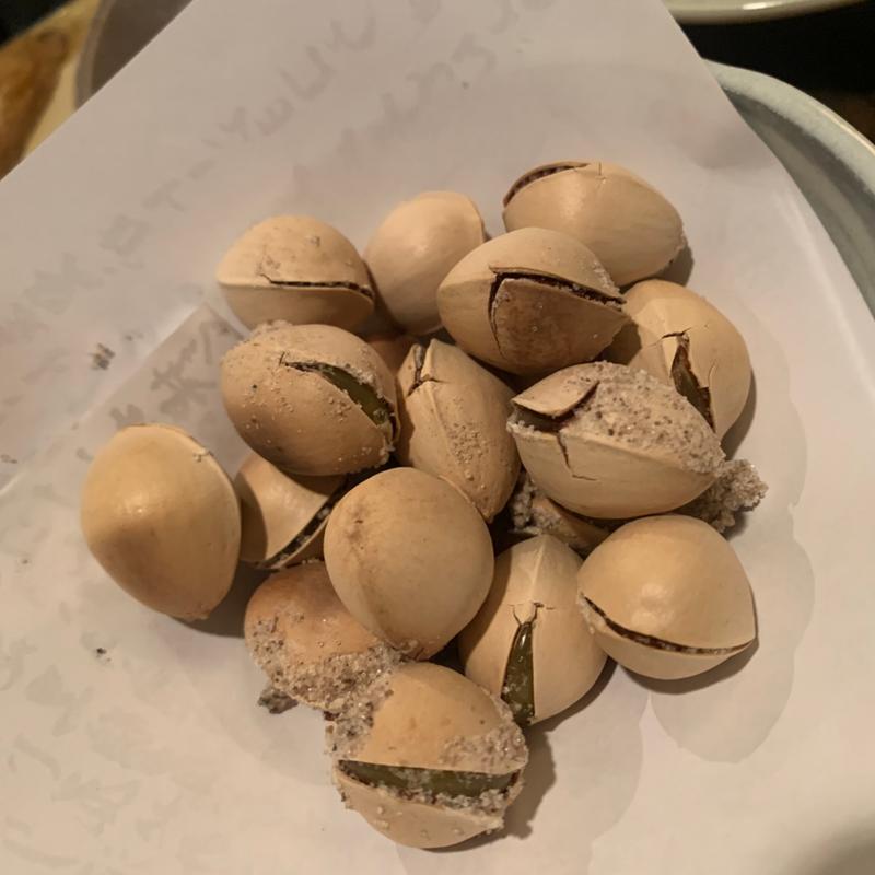 塩炒り銀杏(まるしげ夢葉家)