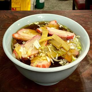 焼豚メン(廣東料理 酔来軒)