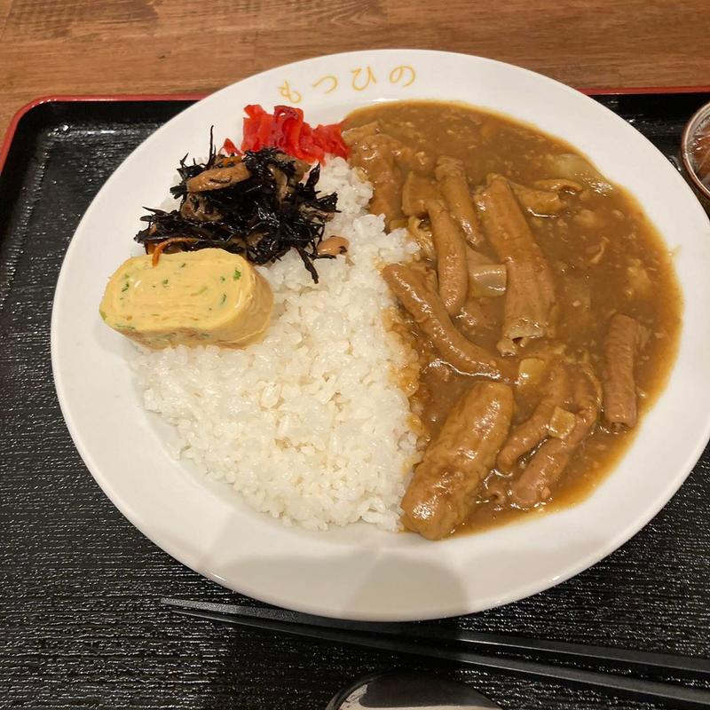 もつ煮カレー(もつ煮食堂『もつひの』)