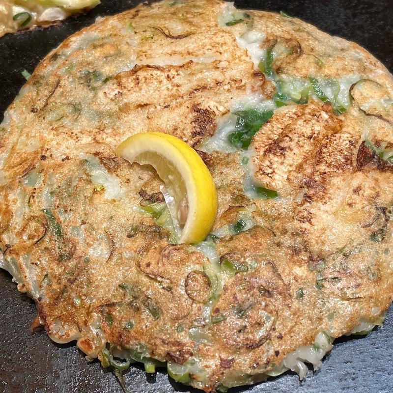 山芋とろろのネギ焼き(うまいもん横丁 姫路今宿店)