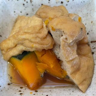 南瓜とガンモの煮付け(丸一食堂)