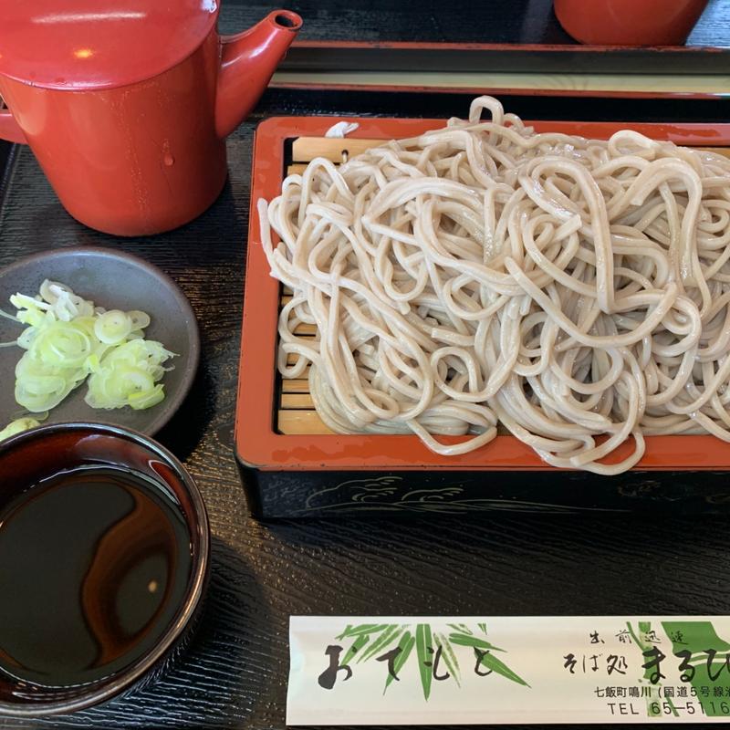 もりそば(そば処まるひで )