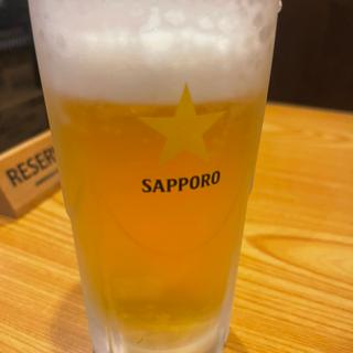 生ビール(武州うどんあかね&みどりダイニング)