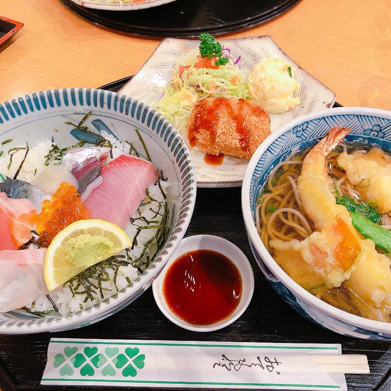 海鮮丼定食(天然鮮魚と和牛 結×高橋家 ‐Yui TAKAHASHIYA‐)