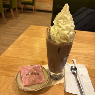 アイスココア(コメダ和喫茶おかげ庵+米屋の太郎 新宿センタービル店)