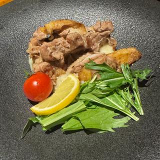 親鳥の炭火焼
