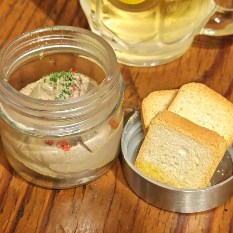 牛レバーペースト(野毛ビストロZIPスタンド)