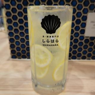 丸ごとレモンサワー(貝・海苔巻き 野毛しらはら)