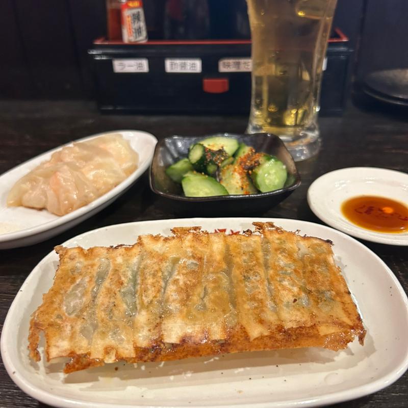 チョイスセット(チャオチャオ餃子 津駅前酒場)