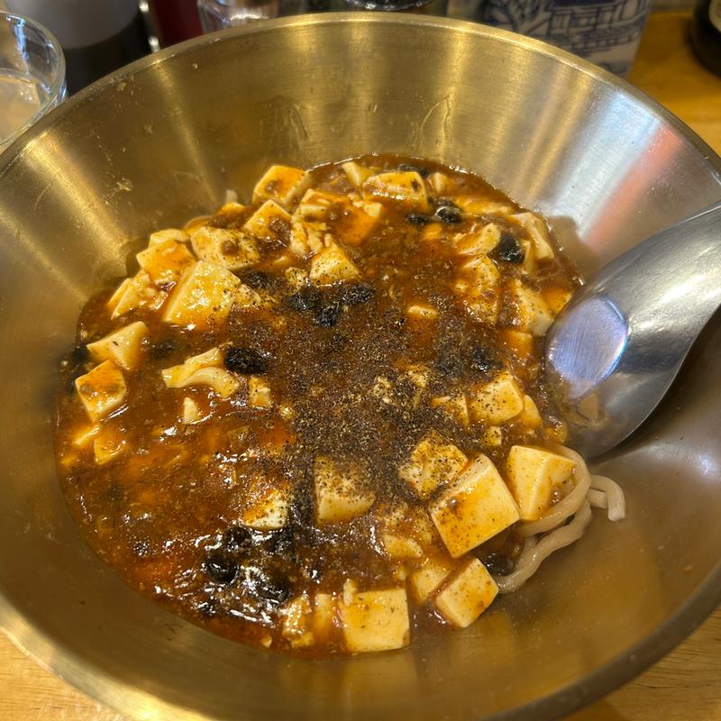 汁無し麻婆麺(蜀風園)