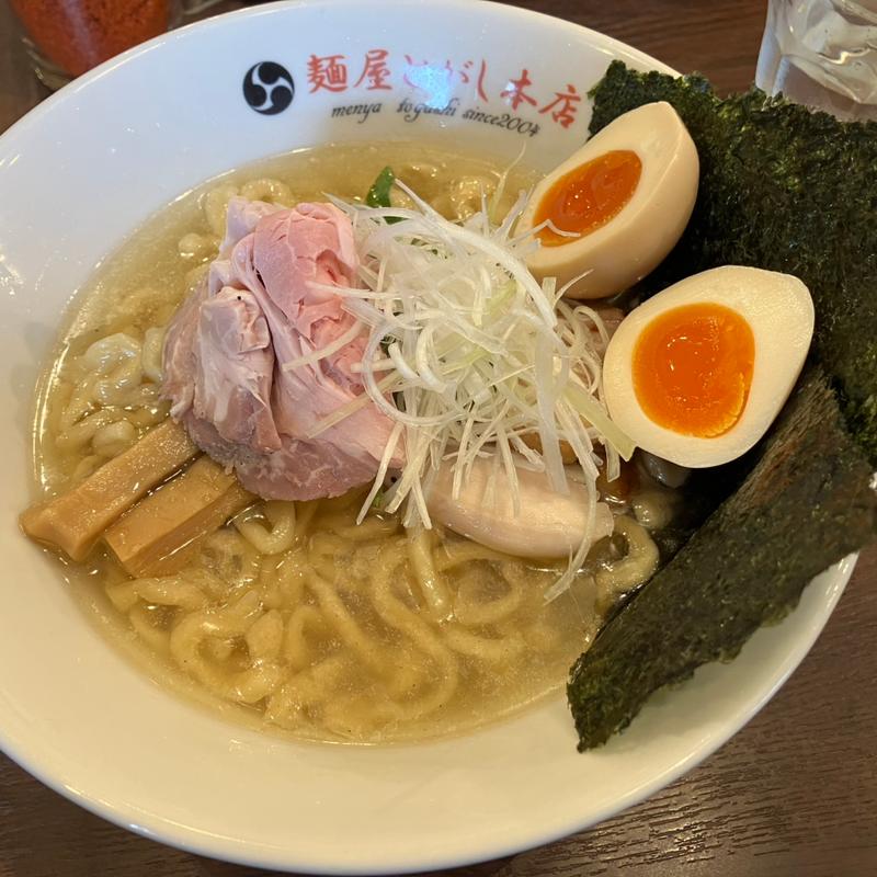 とがしの淡濃！鯛塩ら〜麺 (限定)(麺屋とがし本店)