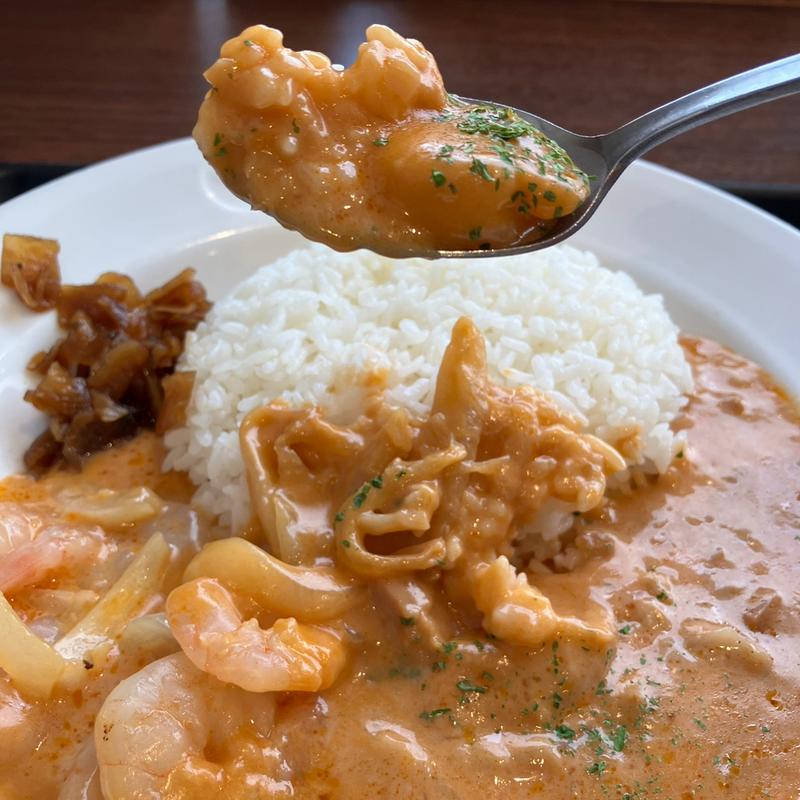 たっぷり海老のニューバーグソース(松屋 多摩愛宕店 （松のや併設）)