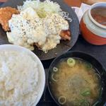 チキン南蛮定食 ライス大盛(からやま 多摩永山店)
