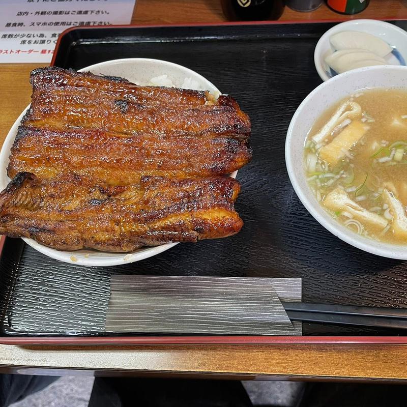 うな丼 ふつう(丸富)