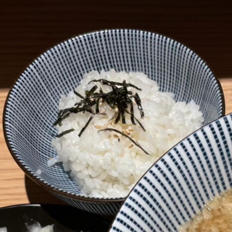 お茶漬け用しろ飯(焼きあご塩らー麺 たかはし アトレ川崎店)