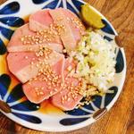 #ハツ刺(もつ焼かど 琴似店)