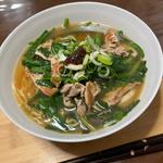 ニラそば(創作料理　我家)