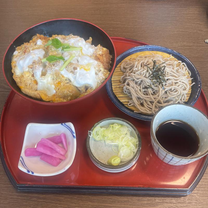 かつ丼と麺(和食麺処 サガミ 鶴ヶ島店)