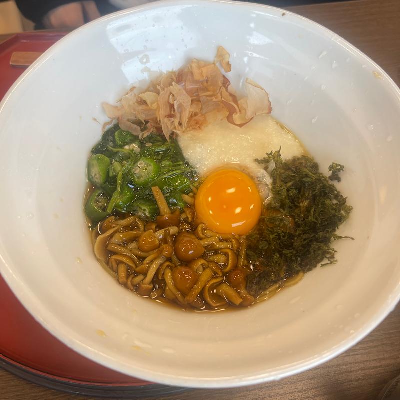 ねばとろ満天そば(和食麺処 サガミ 鶴ヶ島店)