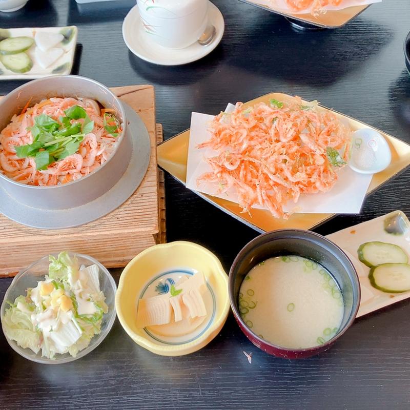 桜海老釜飯セット(くらさわや )