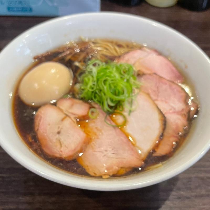 チャーシューメン(醤油)味玉トッピング(かしわぎ)