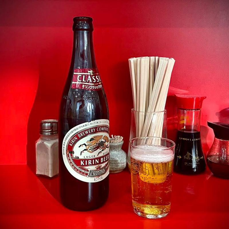 ビール(中華料理 萬福)