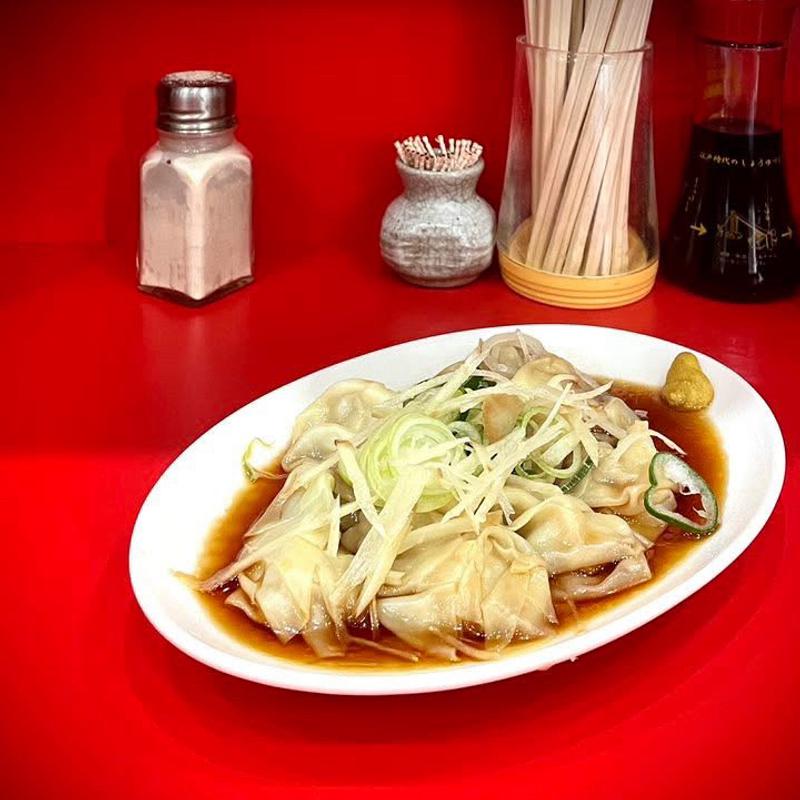 皿ワンタン(中華料理 萬福)