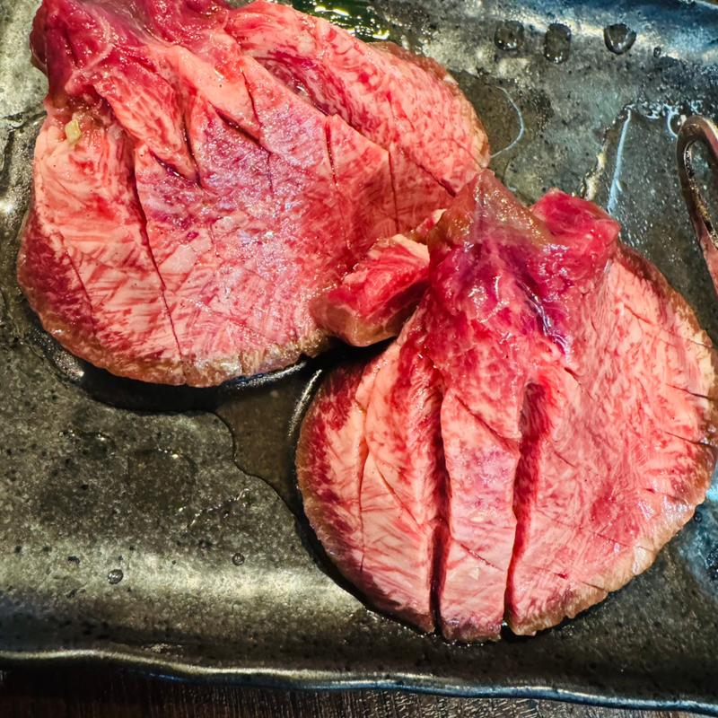 厚切りタン塩(焼肉ホルモン そらかぜ)