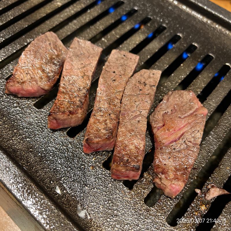 黒毛和牛ヒレ厚切り(焼肉つじむら 新宿本店)