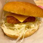 フィッシュフライバーガー(コメダ珈琲店 東京医科大学病院店)