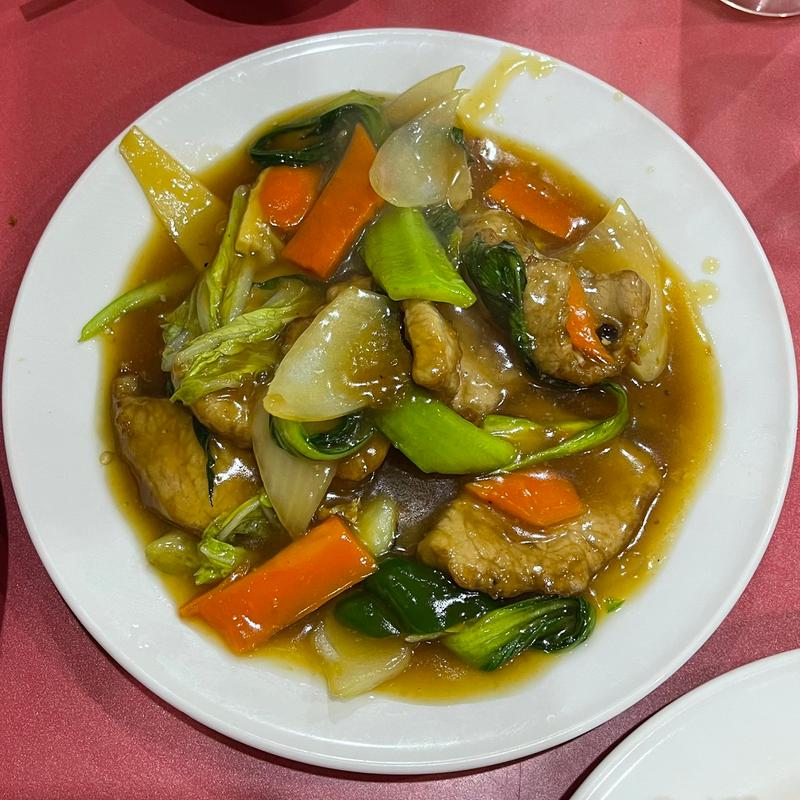 肉と野菜炒め(北京飯店 野田阪神店)