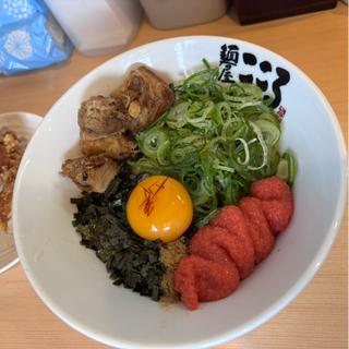 明太クリームまぜそば(麺屋こころ 西尾店)