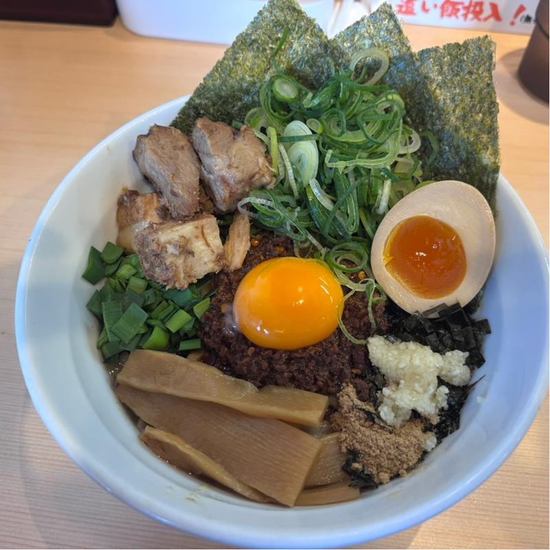 台湾まぜそば 全のせ (麺屋こころ 西尾店)