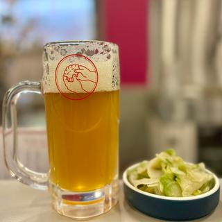 常陸野ネストビール ゆずラガー(東京ギョーザスタンドウーロン)