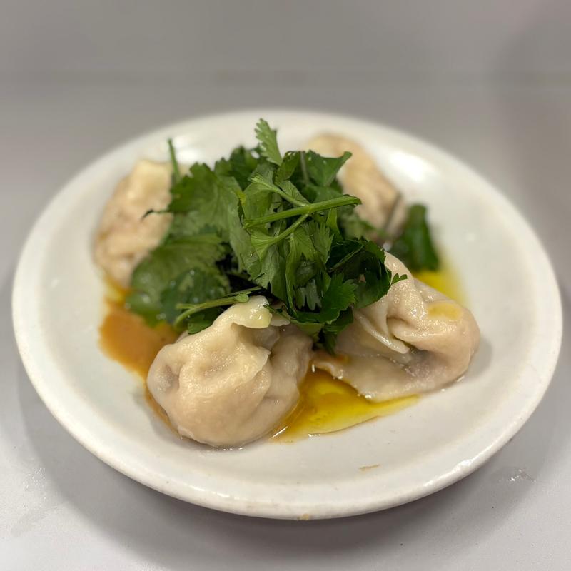 パクチー水餃子(東京ギョーザスタンドウーロン)