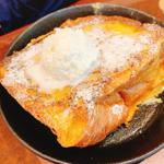 フレンチトースト”ロワイヤル”(CAFÉ AUX BACCHANALES ミナモア広島店)