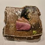 近江鴨ロースのたたき