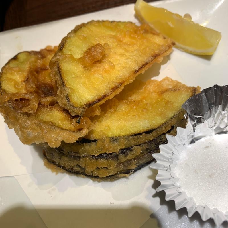 丸なす天ぷら(清龍 池袋西口店)