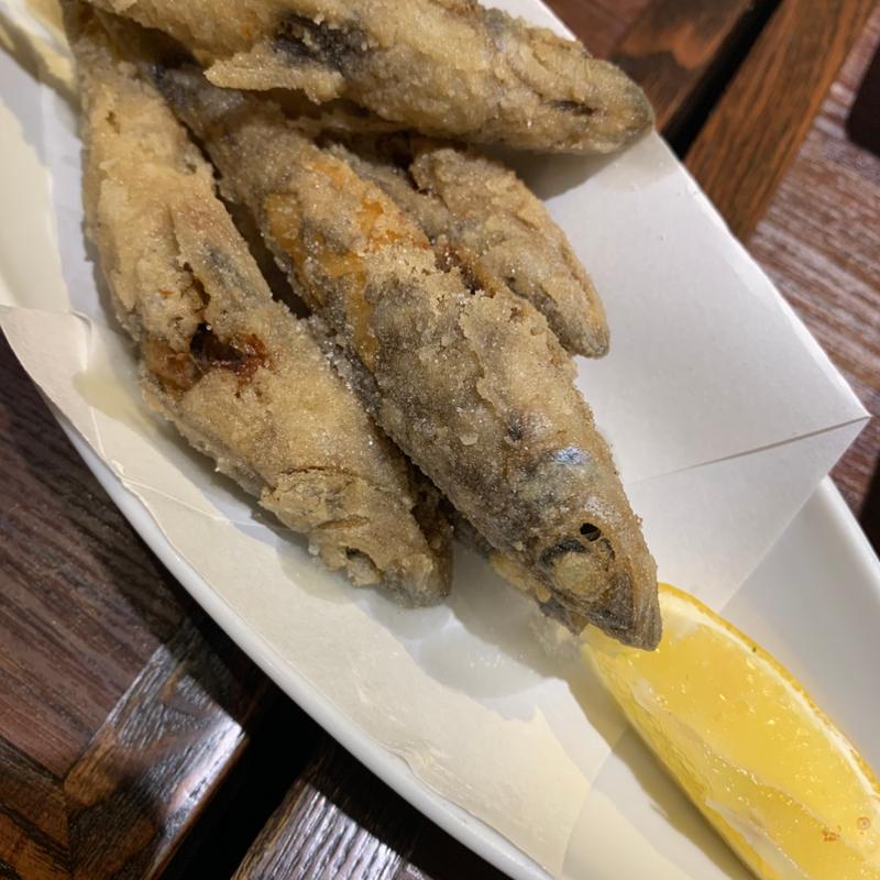 メヒカリ唐揚げ(清龍 池袋西口店)