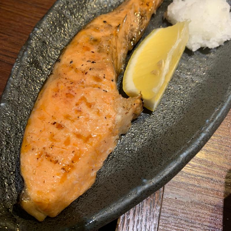 鮭塩コショウ焼き(清龍 池袋西口店)