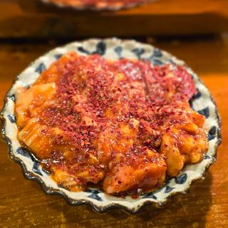 ホル盛り(白 赤 黒)(鶏焼肉おつせ)