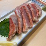 金目鯛の刺身