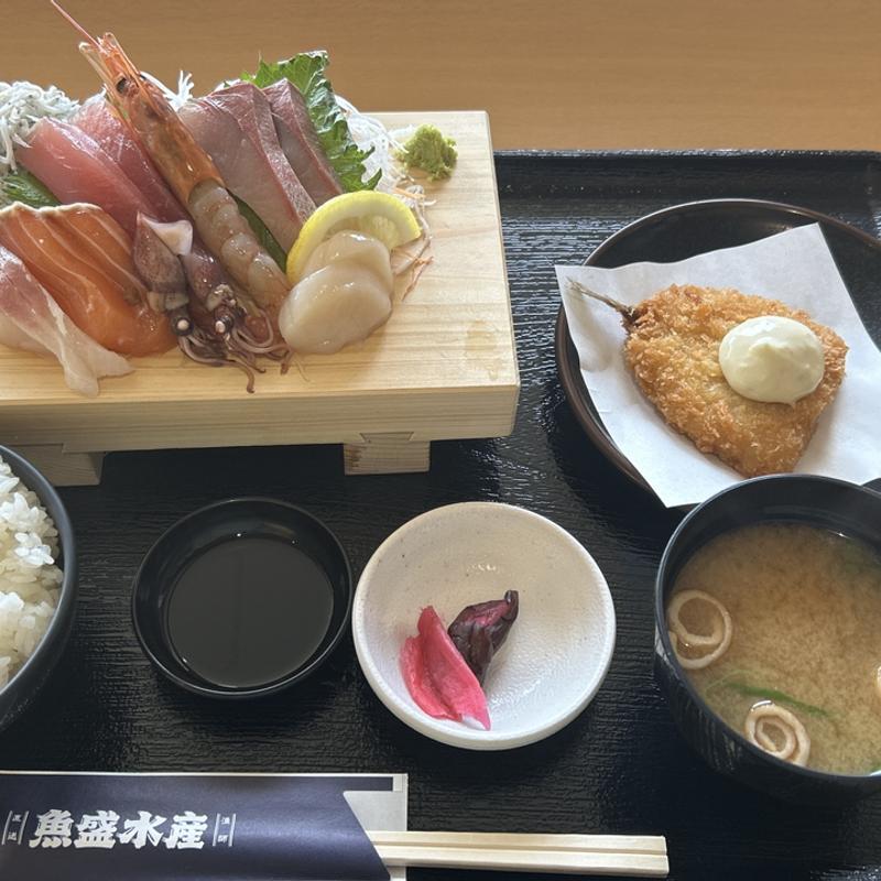 刺身定食(道の駅 海南サクアス)