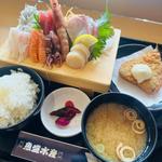 刺身定食(道の駅 海南サクアス)