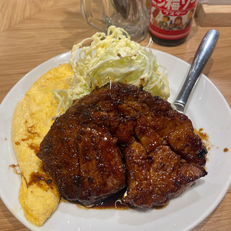 トンテキ定食(サル食堂バルチカ03店)