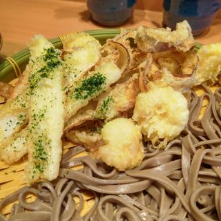 三天盛りつけそば
