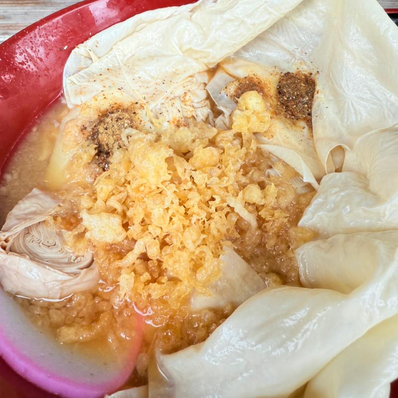 湯葉そば(ゆば喜 大多喜工場販売店 （生ゆばとお豆富の専門店　ゆば喜）)