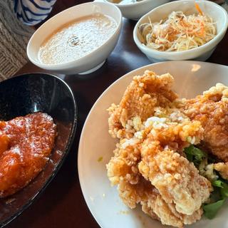 エビチリ+ユーリンチーおかず二種セット(我流厨房 道楽)